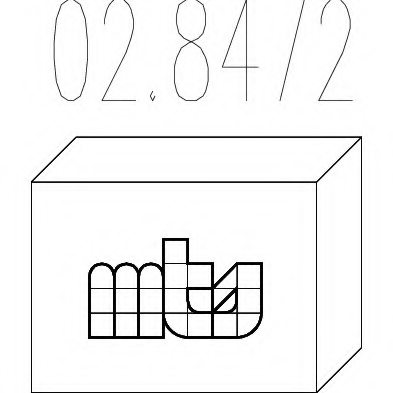 MTS 02.8472 Mounting Kit, silencer